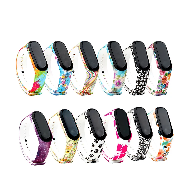 

Для Xiaomi Mi Band 4 Смарт-часы браслет мягкий силиконовый браслет Miband 4 сменный аксессуар для Xiaomi Mi Band 3/4 ремешок