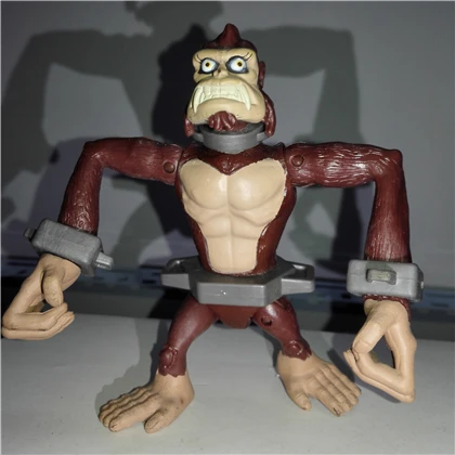 monkey 004 leatherhead slash черепаха фигурки Америка мультфильм игрушки tortugas ниндзя действия завод tortugas tortue - Цвет: monkey