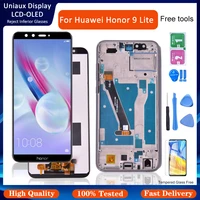 100 tested lcd for huawei honor 9 lite lcd display with frame touch screen assembly honor 9 lite lld l31 lcd replacement