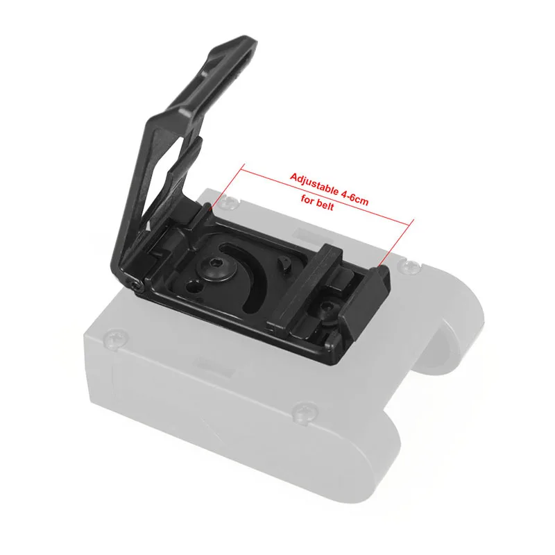 PPT тактический черный цвет винтовка прицел держатель аксессуар зажим для ремня