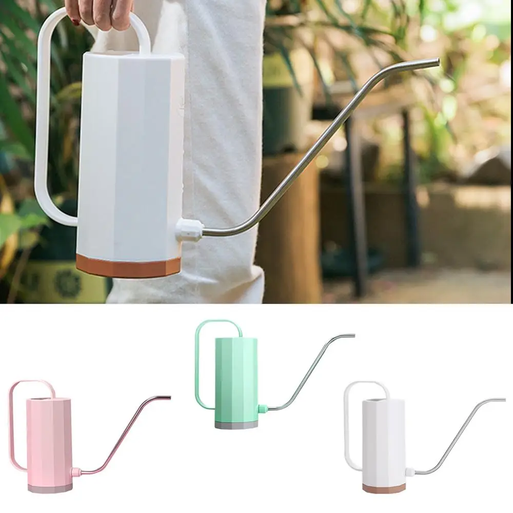 

1.2L Long Nozzle Watering Pot Flowerpot Plant Watering Pot Plastic Transparent Watering Can 45P