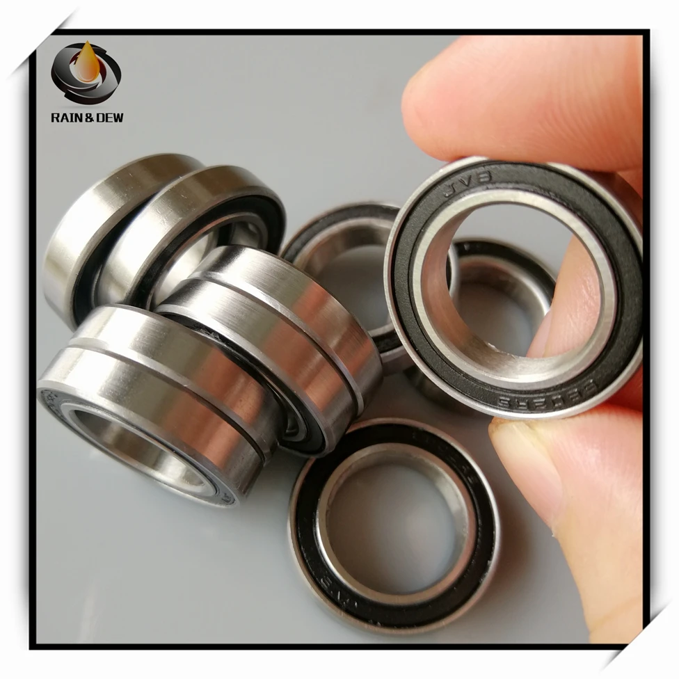5 шт. 6802 2RS подшипник 15*24*5 мм фотометрическая тонкая секция 61802RS ABEC 7 6802RS|Подшипники|