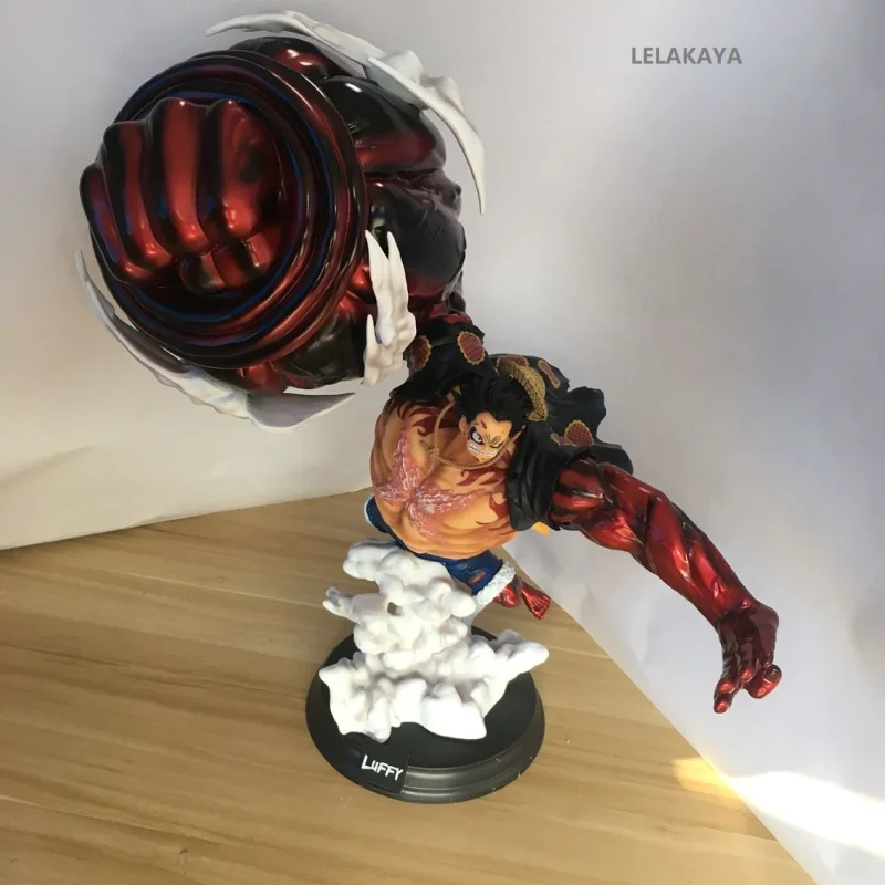1 шт. 39 см аниме One Piece Gear четвёртый человек Обезьяна д Луффи большая статуя 1/8