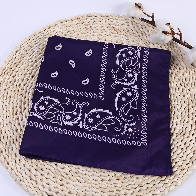 Горячая Распродажа комплект из 1 темно синего фотокашемира хлопковый шарф