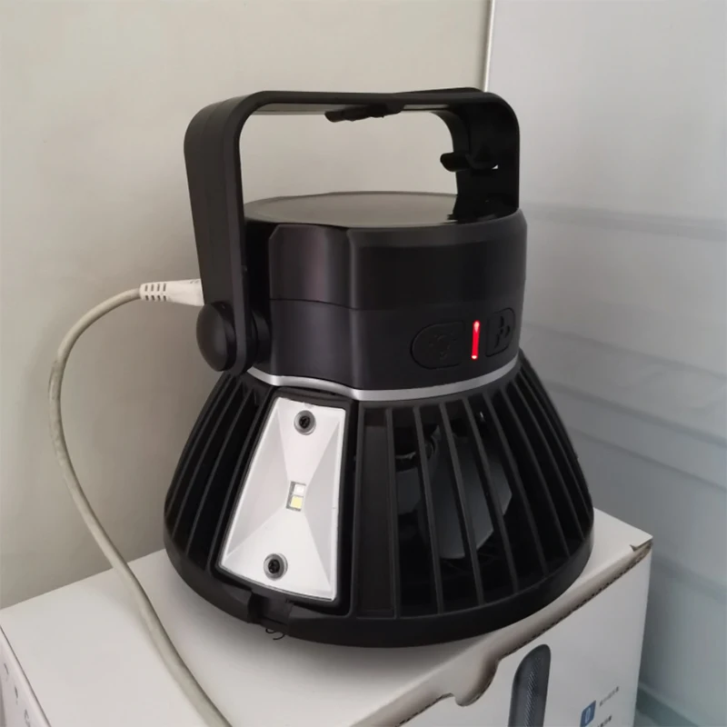 

Outdoor Portable Solar Camping Fan Light Folding Camp Tent Lamp USB Rechargeable Lantern Mosquito Repellent Fan Lamp