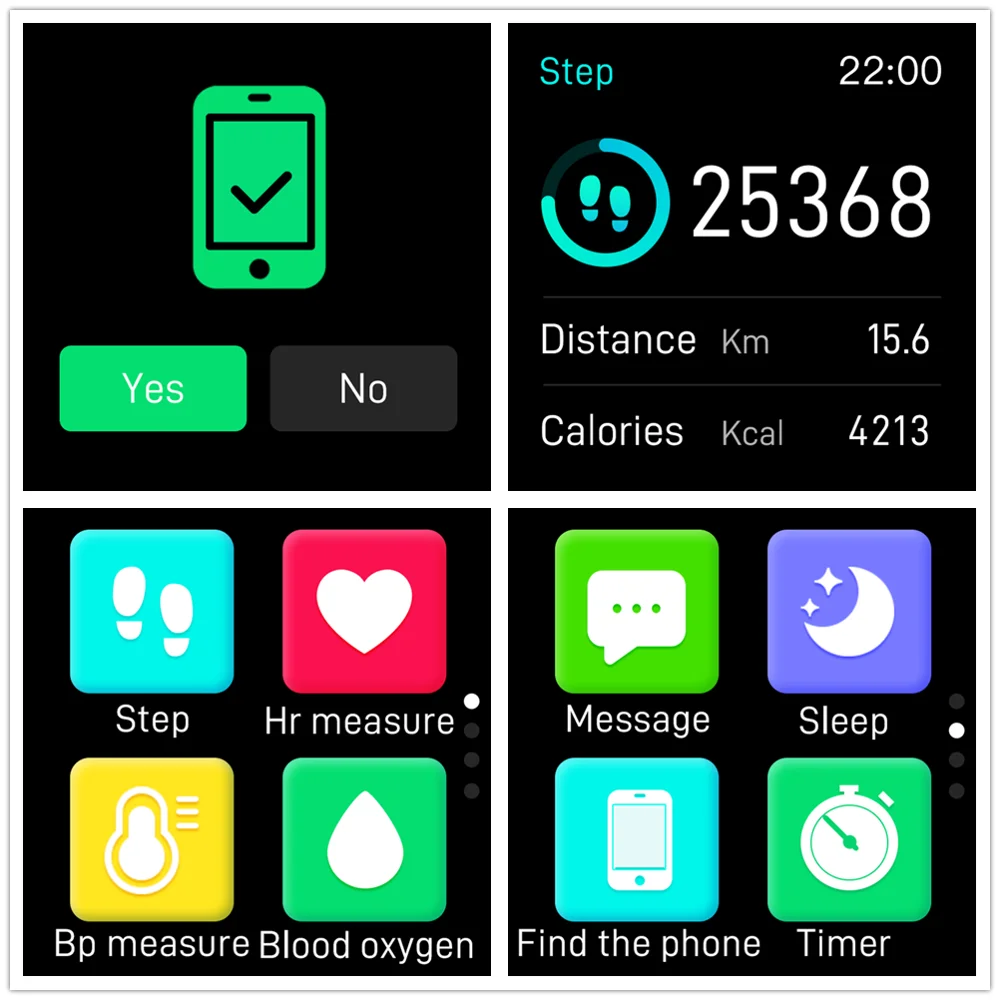 Умные часы P8 IP67 водонепроницаемые умные с пульсометром несколькими спортивными
