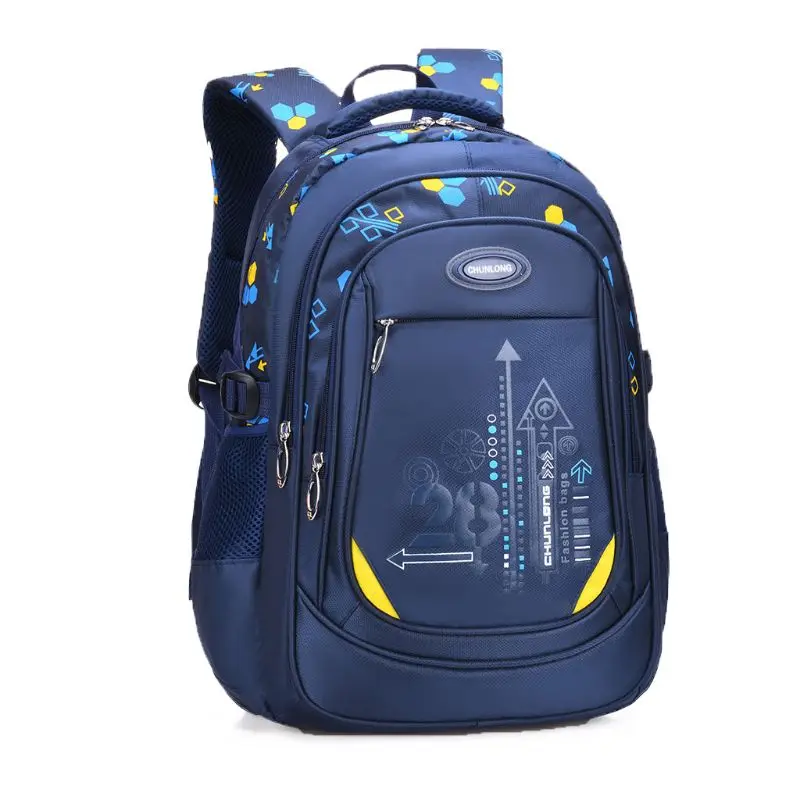 

Portable Nylon Backpack Large Capacity Schoolbag Rucksack Bookbags Daypack H8WD