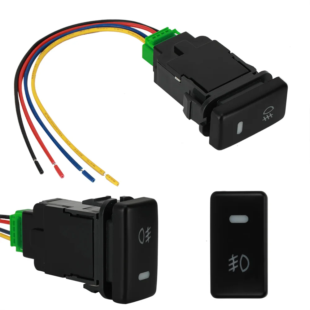 4 полюсный кнопочный выключатель 12 В светодиодный светильник с фоновым