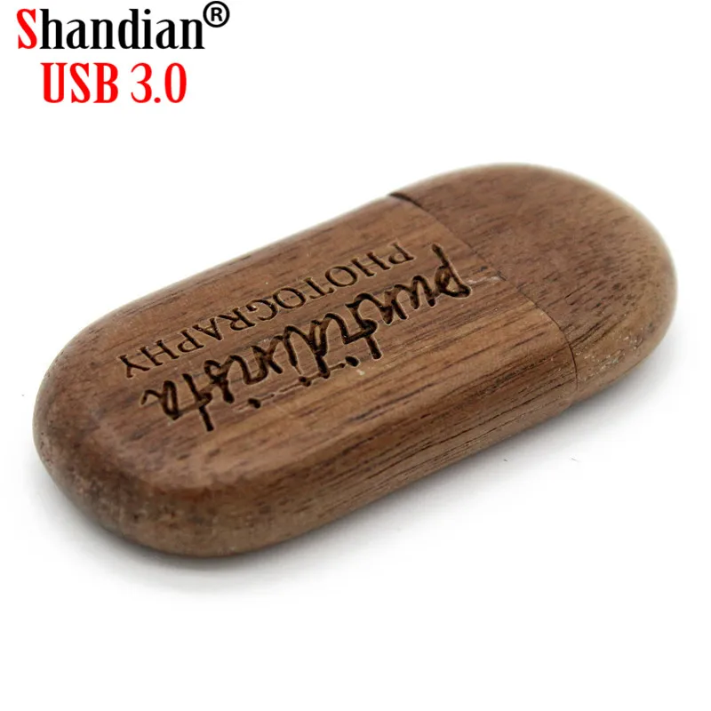 Высокая Скорость деревянный + коробка флеш накопитель USB 3 0 4GB/8GB/16GB/32GB/64GB 128GB