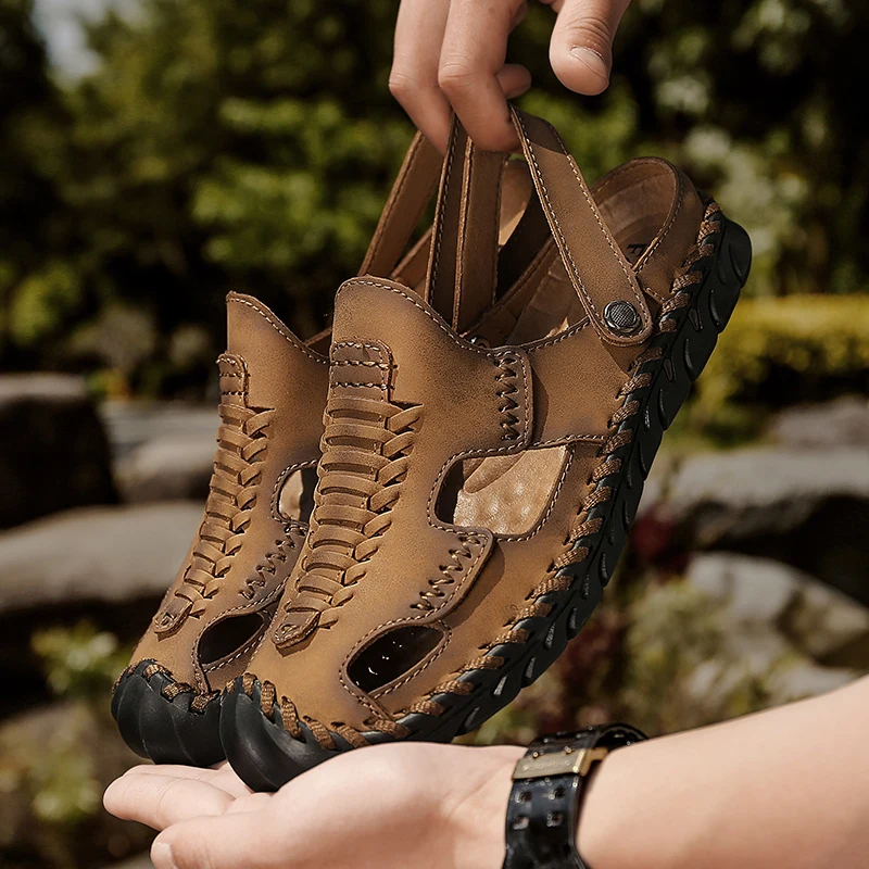 

Vietnam Sandals Sandalias Hombre Verano Sandale Homme Cuir Sandals For Men Summer Cuero Sandalia Masculino Sandal Shoes Trekking