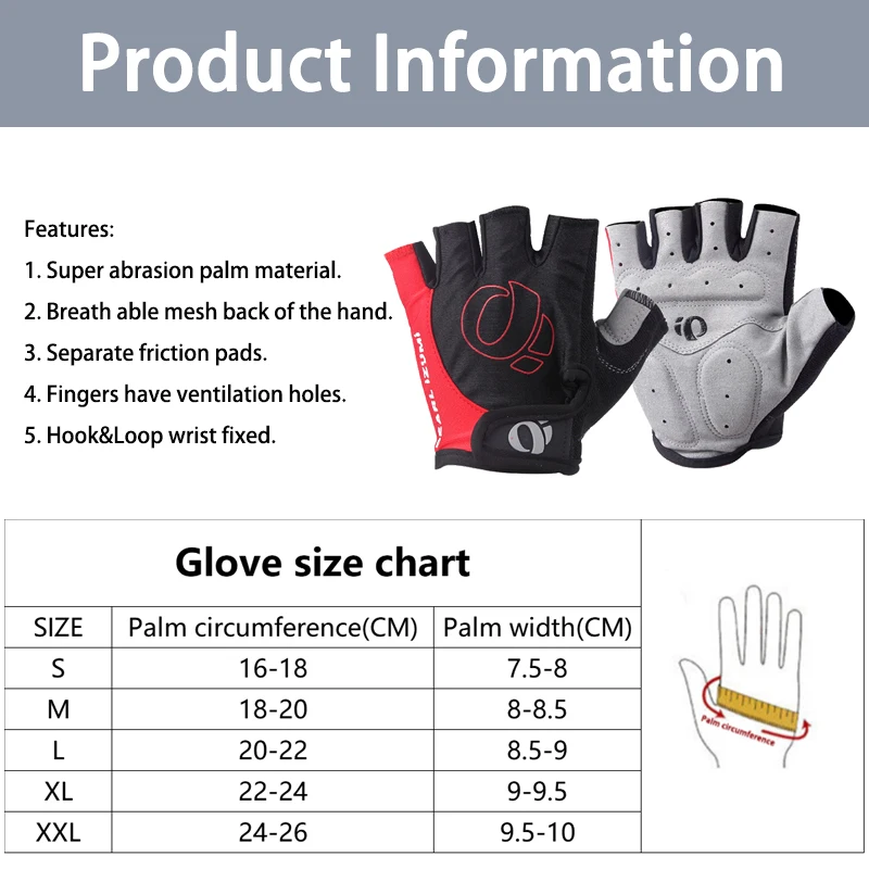мото перчатки для спорта велосипедные мотоперчатки Велосипедные без пальцев