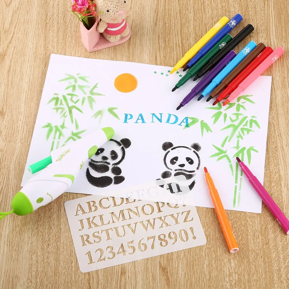 Креативный Электрический распылитель художественная ручка Аэрограф Маркер