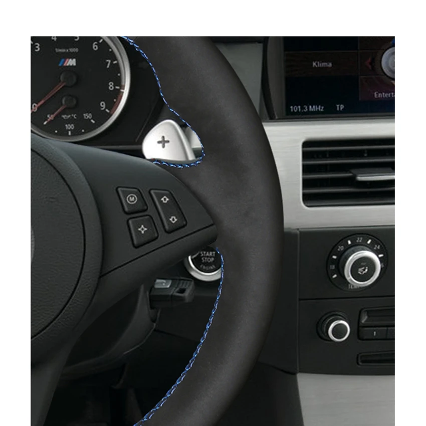Чехол на руль для BMW E60 530d 545i 550i E61 Touring 2005-2009 E63 E64 630i | Автомобили и мотоциклы