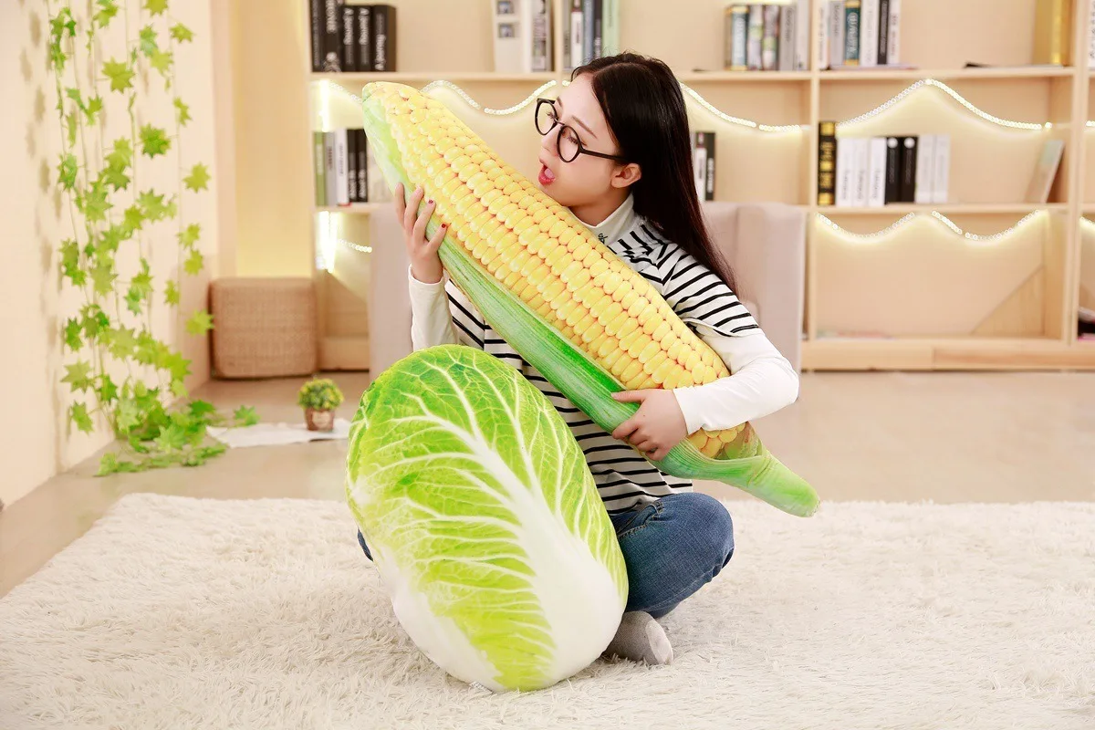 Овощи Фрукты подушки постельные принадлежности бойфренд сна Баклажан капуста