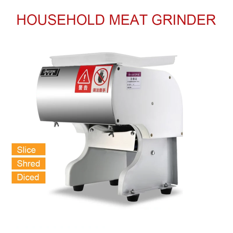 Электрическая овощерезка Коммерческая стальная Шредер Автоматическая Бытовая