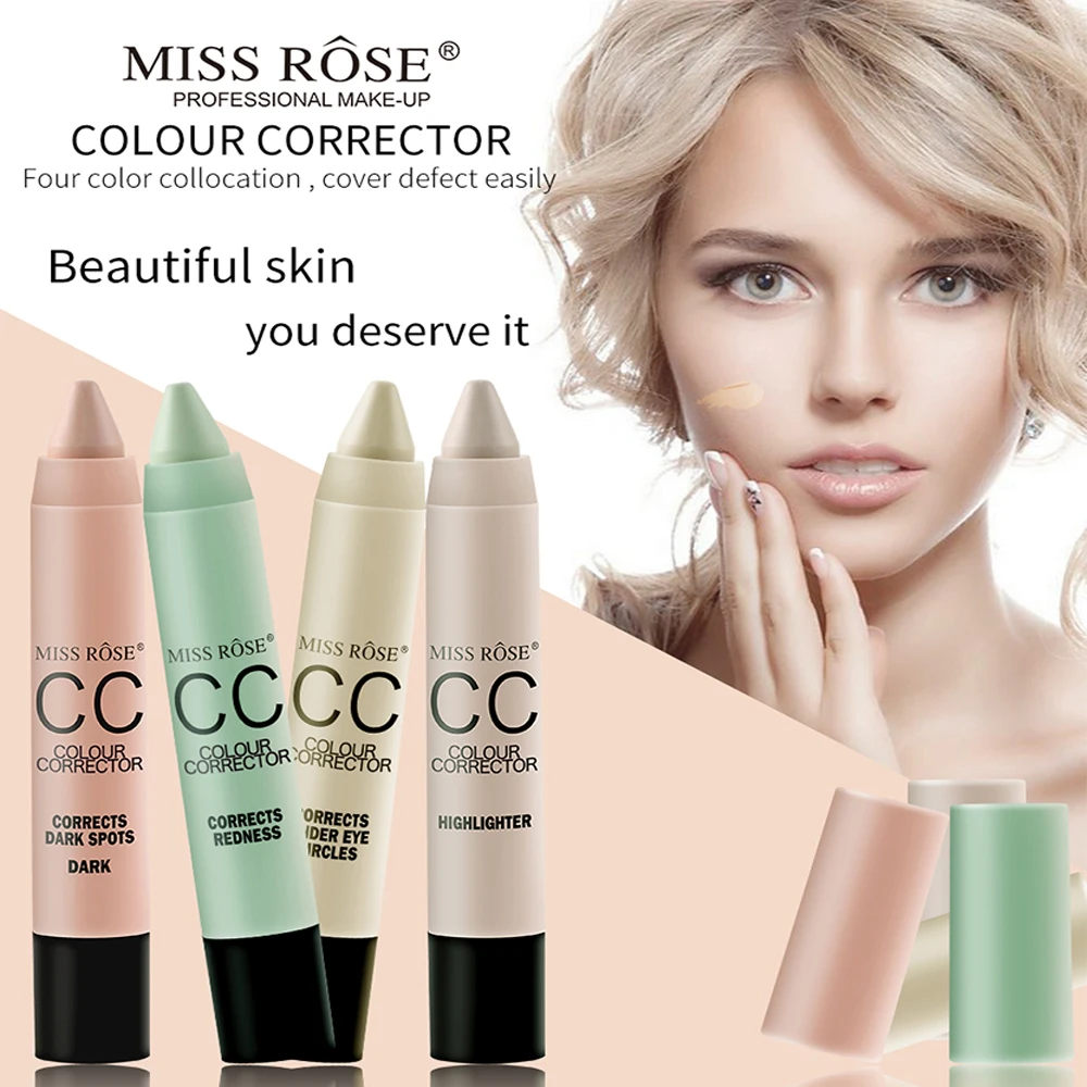 Консилер Miss Rose консилер с полным покрытием для лица основа Праймер косметический