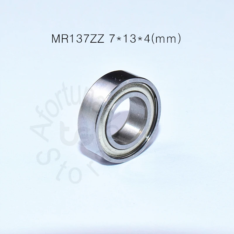 MR137ZZ 7*13*4(мм) 10 шт. подшипников ABEC-5 металлический герметичный Миниатюрный Мини подшипник MR137 MR137ZZ хромированный стальной подшипник
