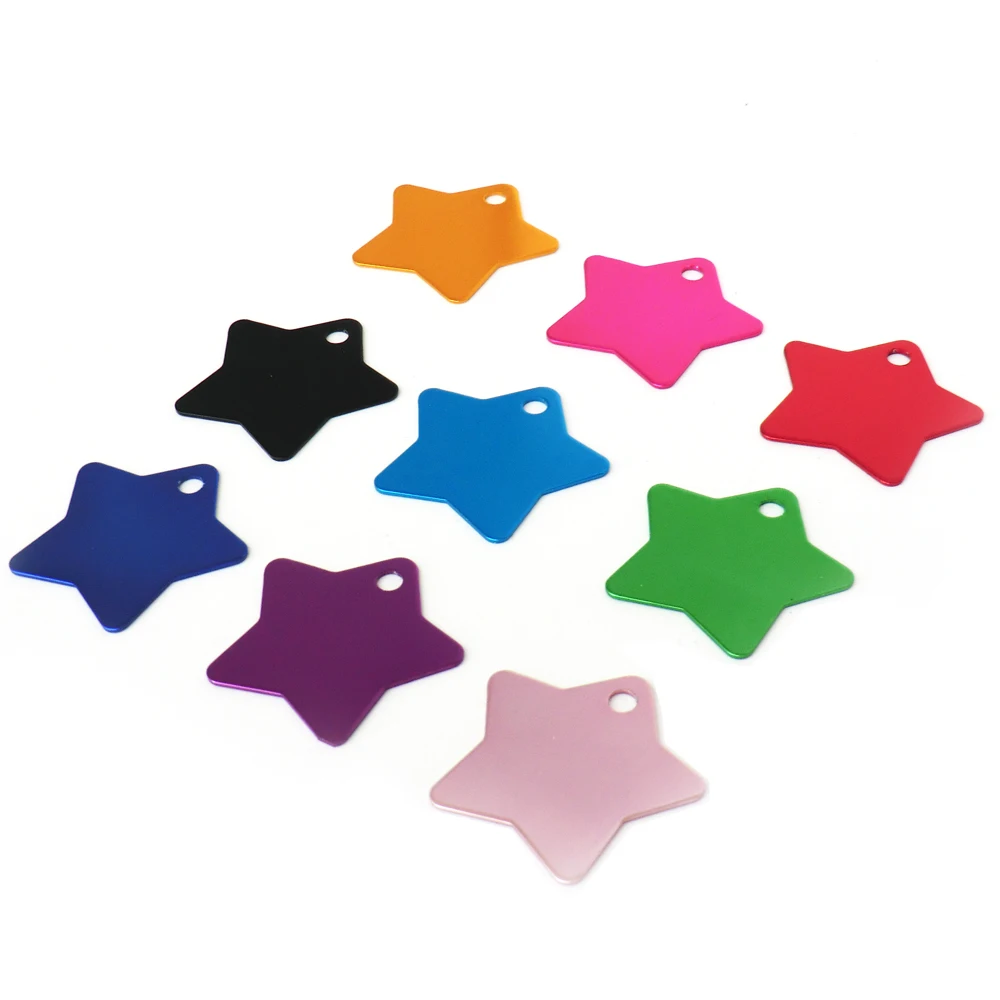 Оптовая продажа 100 деталей из серии &quotЗвездные войны&quot Алюминий бирки собаки