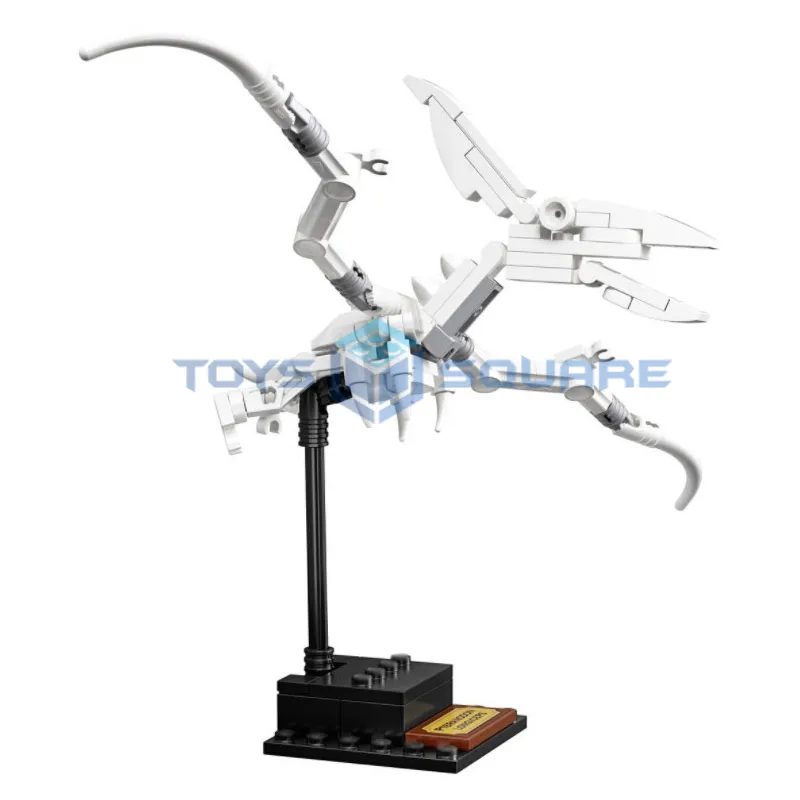 

The Dinosaur Fossils Jurassic Model Building Blocks With T.Rex Triceratops Pteranodon Action Figures Bricks Set Gifts Toys