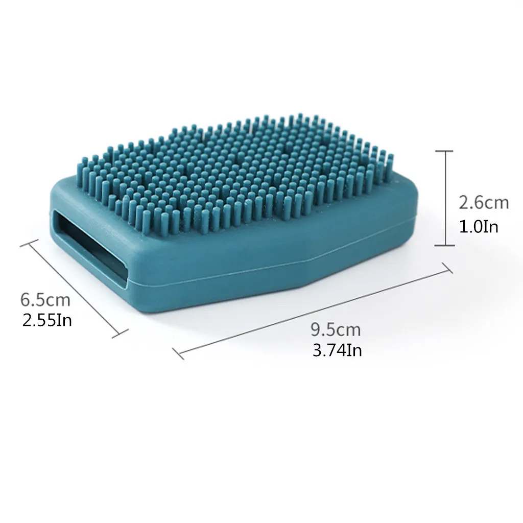 Быстро вспенивающаяся щетка для ванны мягкая силиконовая Массажная растирания