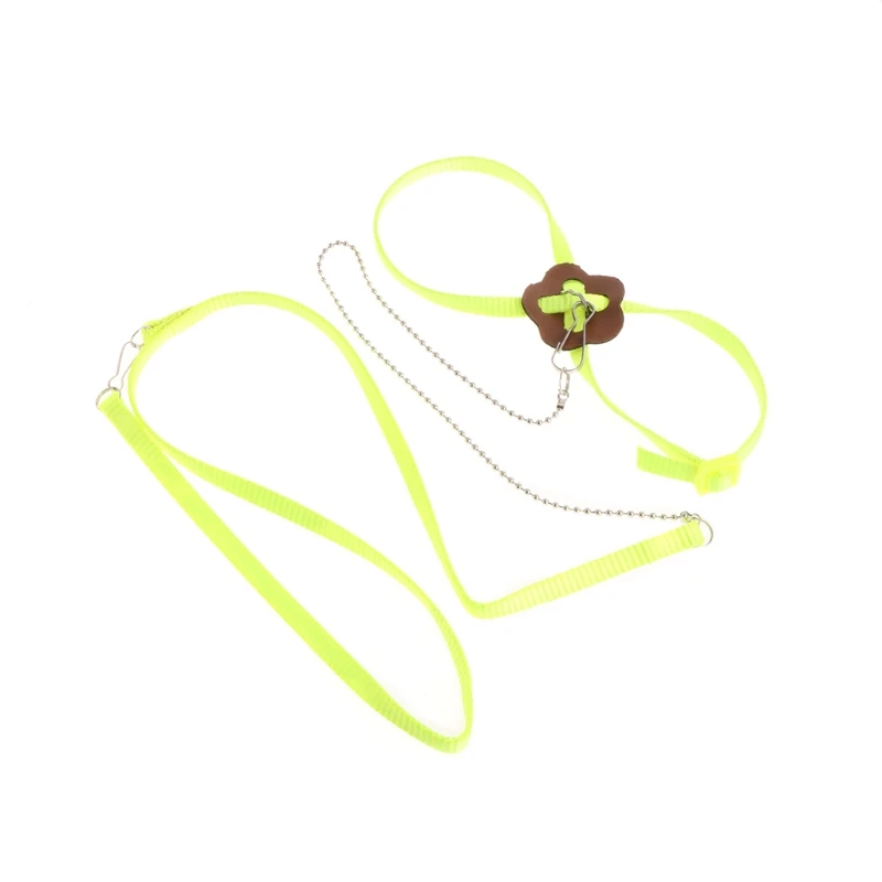 Поводок с птицей и попугаем регулируемый тренировочный трос защитой от