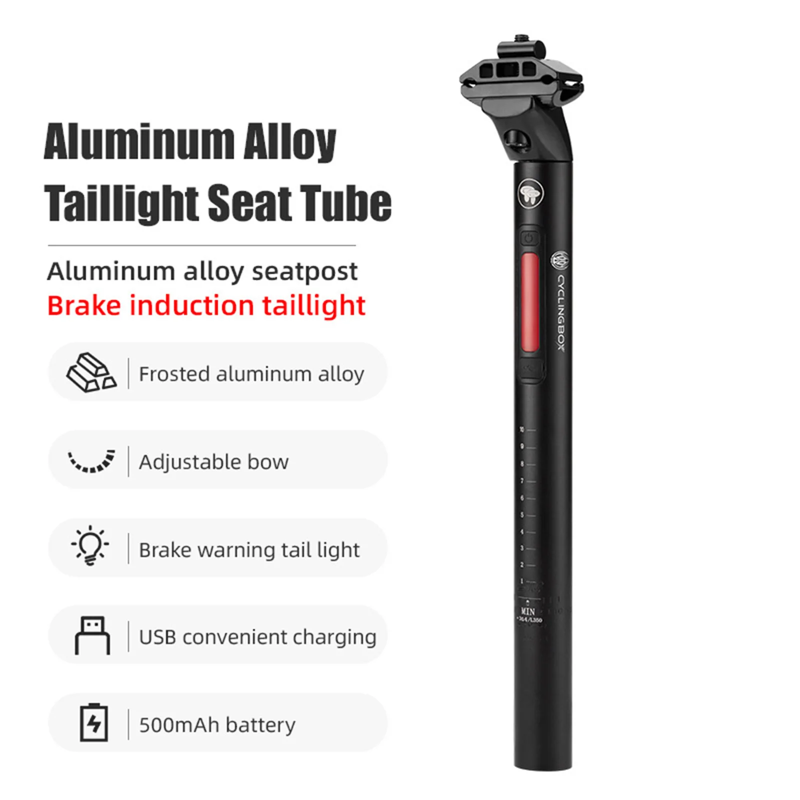 

Bike Seat Post Aluminum Alloy Bike Seatpost With Adjustable Clamp Bicycle Seatpost Superlight MTB Road Bike Cycling Seat Post