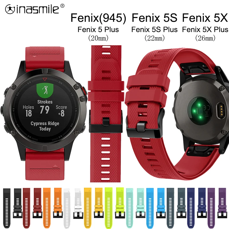 Достойно отлично подходит для смарт ремешок Гармин Феникс 5 5s плюс vivoactive3 fenix 3 hr 5x 6