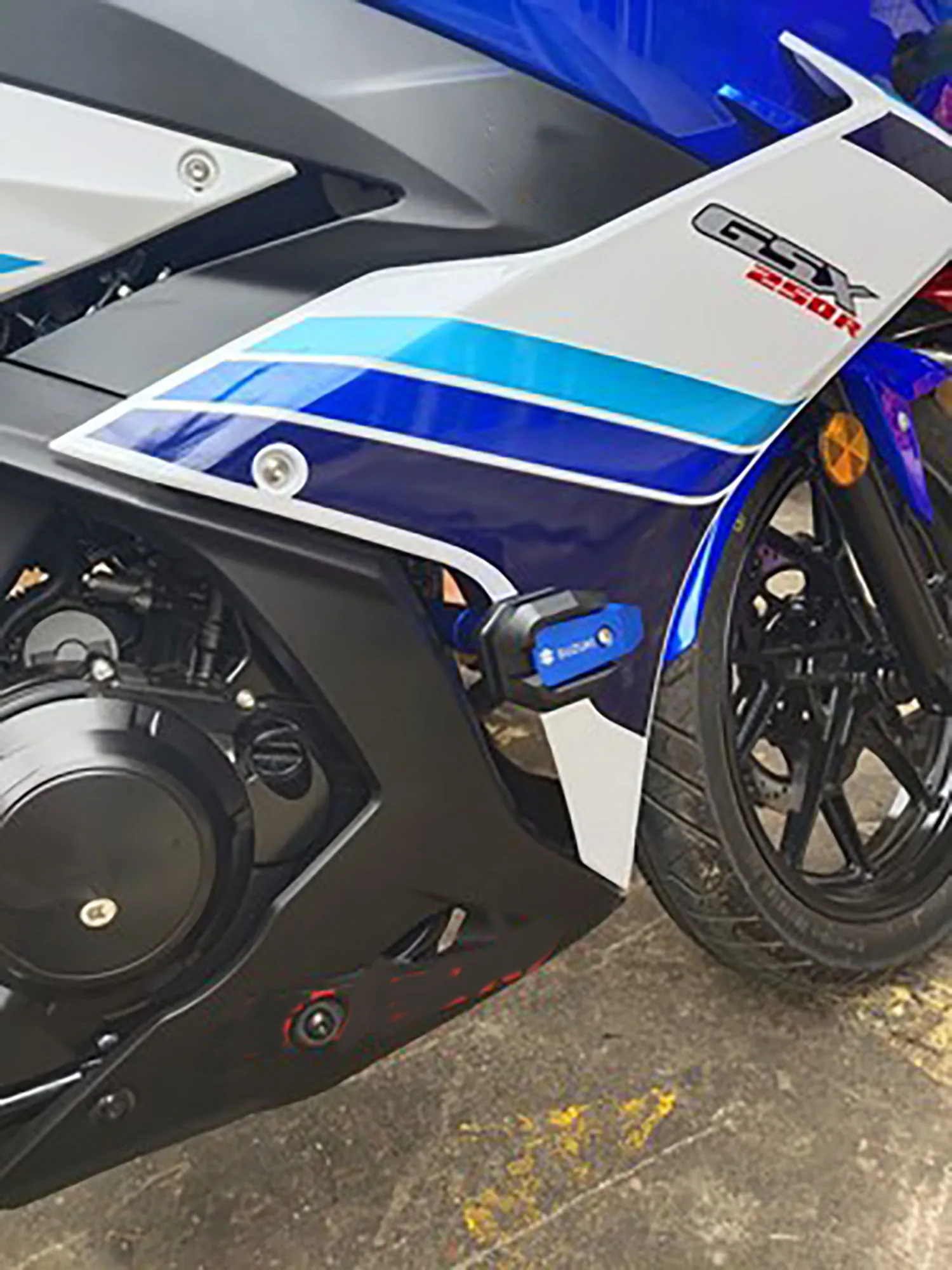 Слайдер на мотоцикл рамка Слайдеры для Suzuki GSX250R GSX 250R DL250 GSX250 GW250 защита двигателя защита от падения
