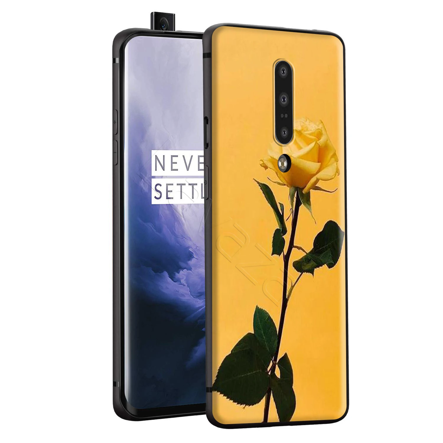 Лаваза страсть цветок РОЗА Подсолнух эстетический силиконовый чехол для Oneplus 7 Pro