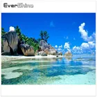 EverShine 5d алмазная живопись вышивка крестом морской пейзаж картины алмазная вышивка домашнего декора картина стразами мозаика подарок продажа