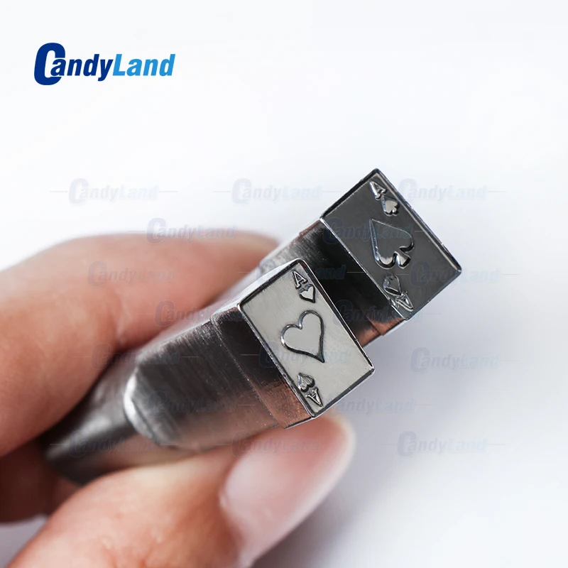 CandyLand Heart Tablet Die Pill Press Candy Punch Set Custom Logo Cast For TDP Machine |