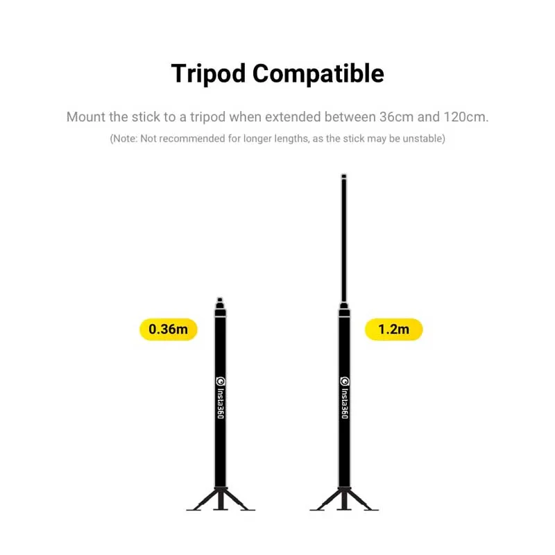 Insta360 новая версия 3m ультра-длинный Расширенный выпуск из углеродного волокна