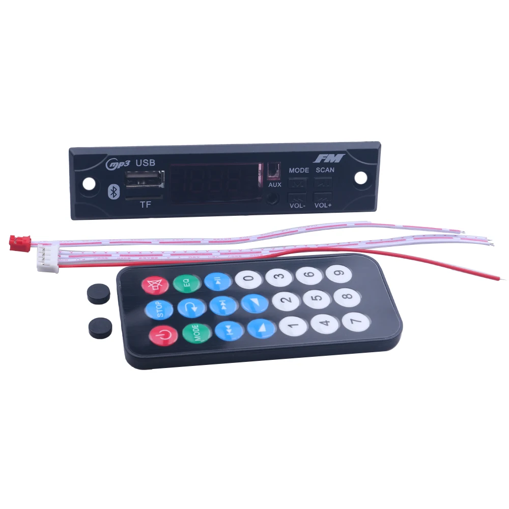 MP3 WMA декодер плата mp3 плеер автомобильное аудио USB TF FM радио модуль беспроводной