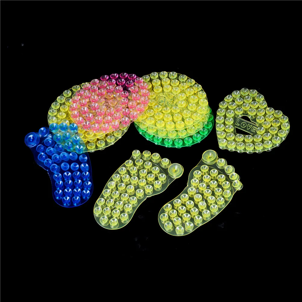 10 шт./лот прочная двухсторонняя присоска для ладони ПВХ двойная Волшебная