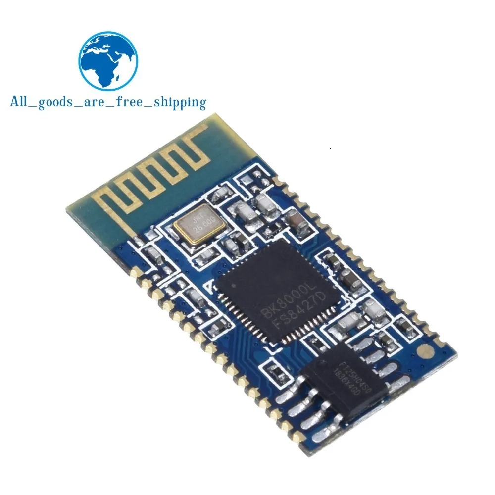 TZT Bluetooth стерео аудио модуль передачи BK8000L AT команды SPP Bluetooth динамик усилитель DIY