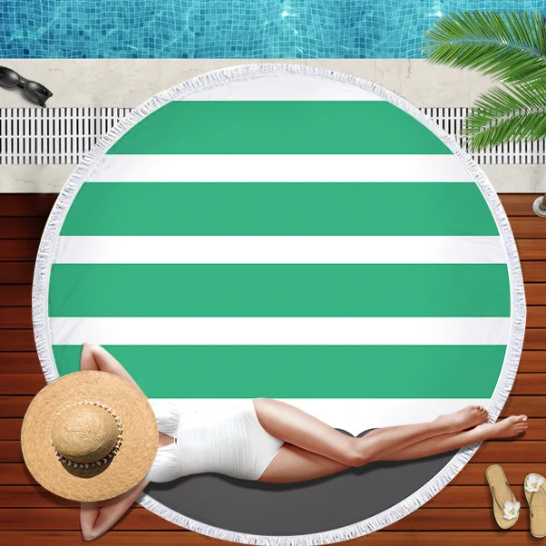 Пляжное полотенце из микрофибры с принтом флага США для взрослых мягкое