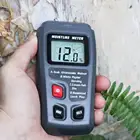 Ручной измеритель влажности древесины с большим ЖК-дисплеем, прибор для анализа влажности дерева
