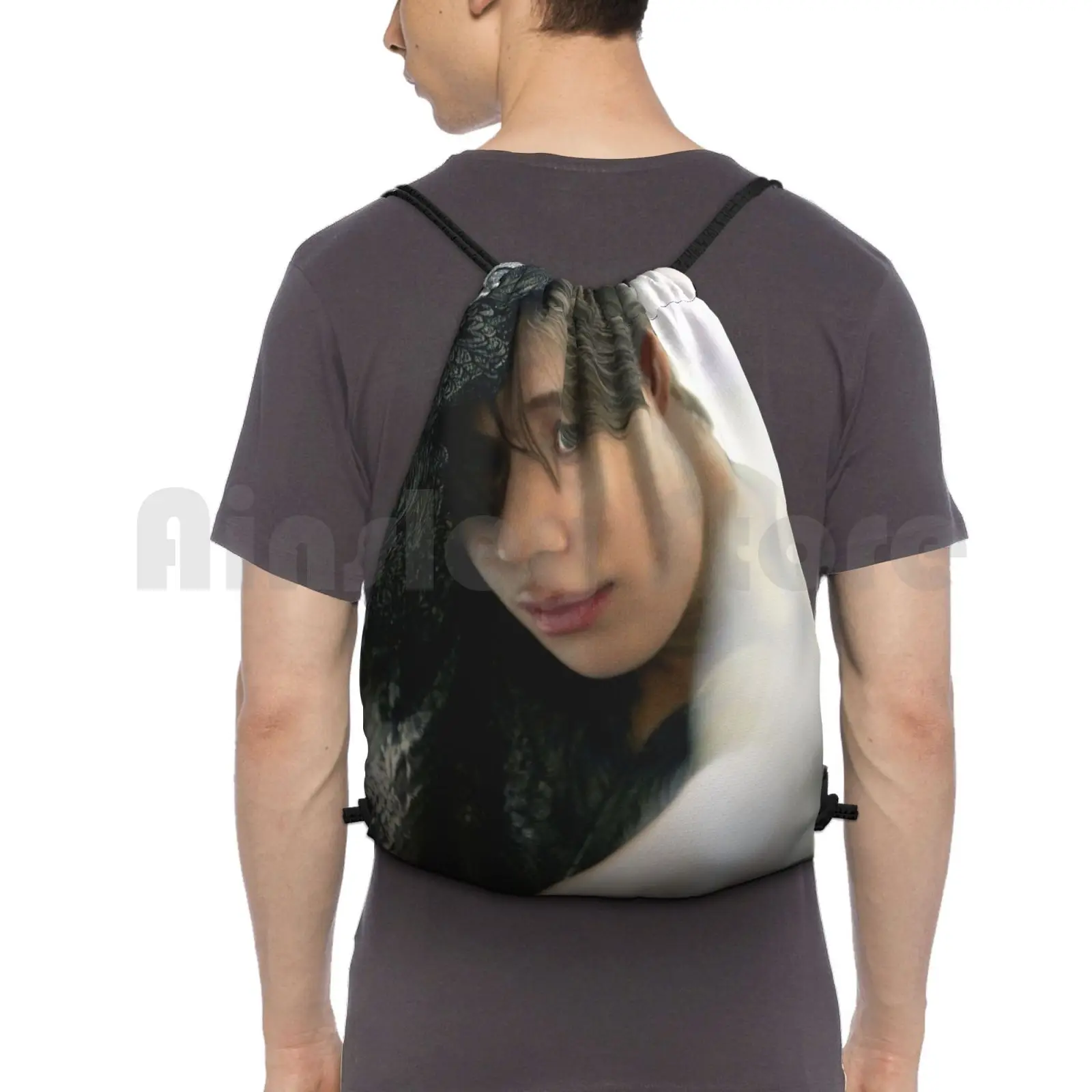 Shinee Taemin Want рюкзак сумка с Кулиской спортивная водонепроницаемая shaol Lee Love Like Oxygen
