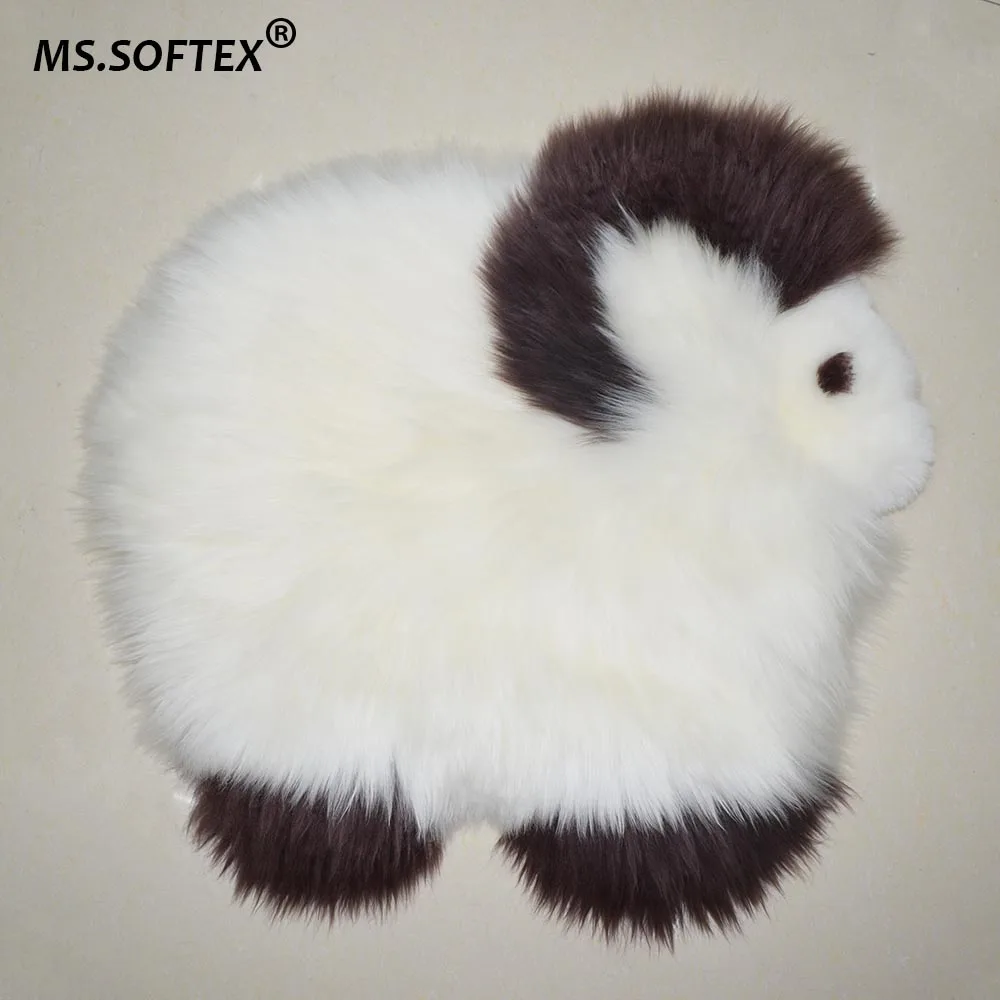 Ms. Softex подушка для сиденья из натуральной овчины натуральная овечьей шкуры