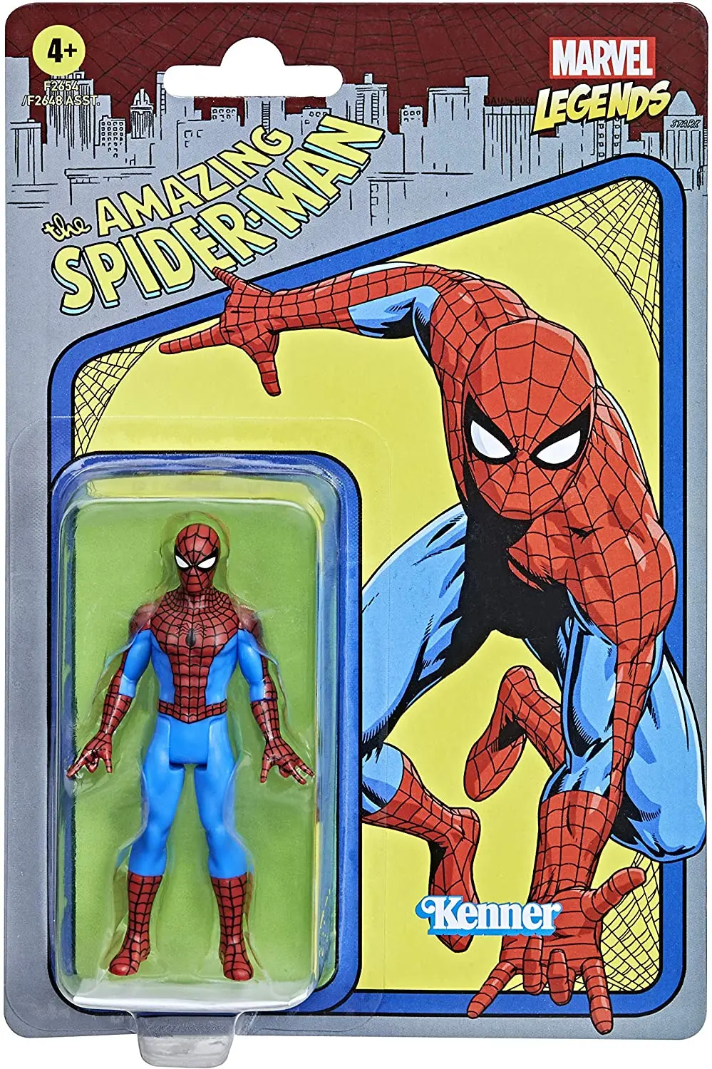 

Экшн-фигурки Hasbro Marvel Человек-паук, игрушки для детей с коробкой, 3,75 дюйма
