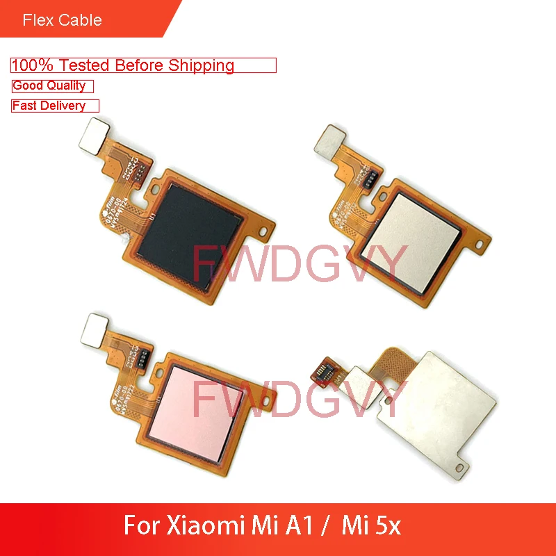 

For Xiaomi Mi A1 / Mi 5x Fingerprint Sensor Home Button Key Touch ID Flex Cable
