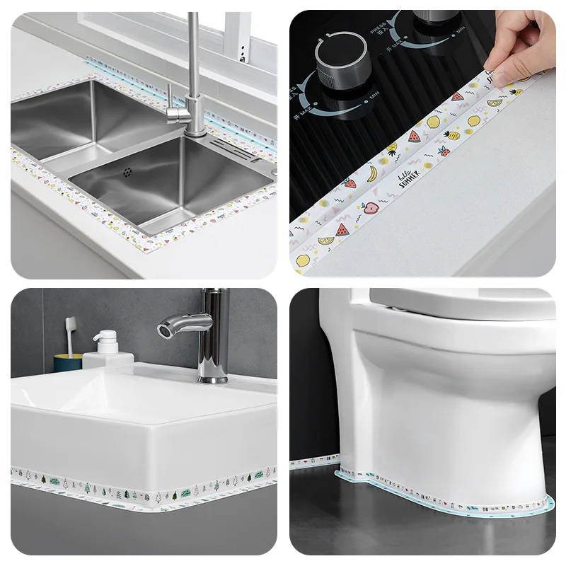 Кухня лента раковина Водонепроницаемый масло водостойкая Лента наклейки