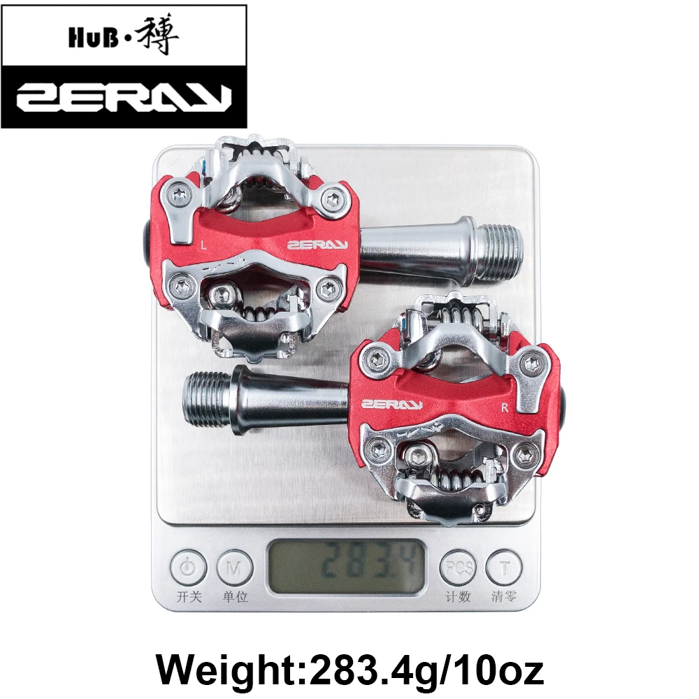 ZERAY ZP-108S педали MTB педаль горного велосипеда само-запирающийся алюминиевый сплав педаль горного велосипеда езда на велосипеде, сетевой фильтр СПД велосипедные педали, велосипедные аксессуары