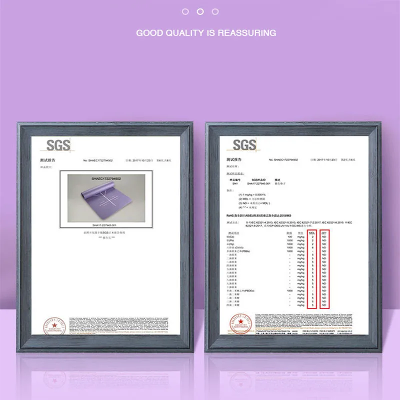 Двухслойный нескользящий коврик для йоги пилатеса спортзала дома 20/15/10 мм | Спорт