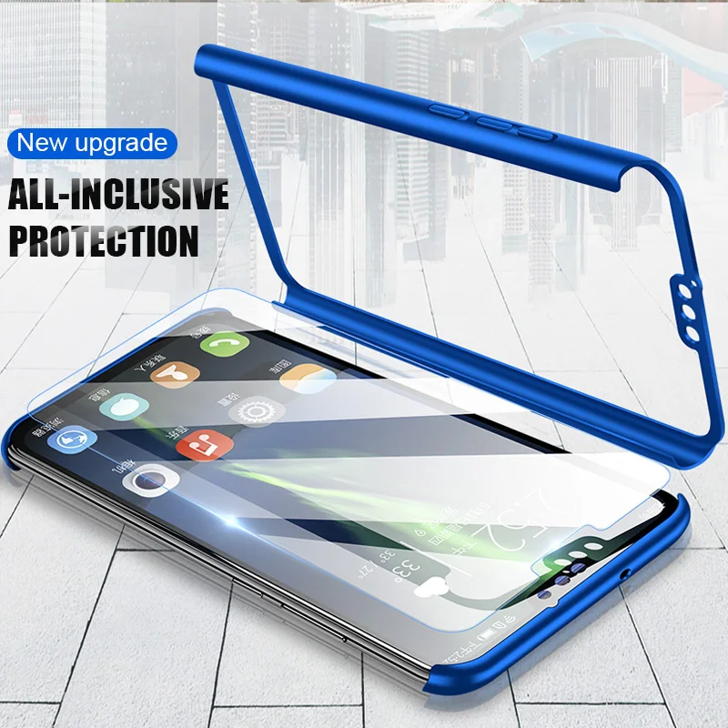 Чехол с полным покрытием 360 градусов для Huawei Honor 9S 9C 9X 6C 7A 7C 8A Prime 8S 8C 8X 7S 7X 10 9 8 Lite 10i 20S