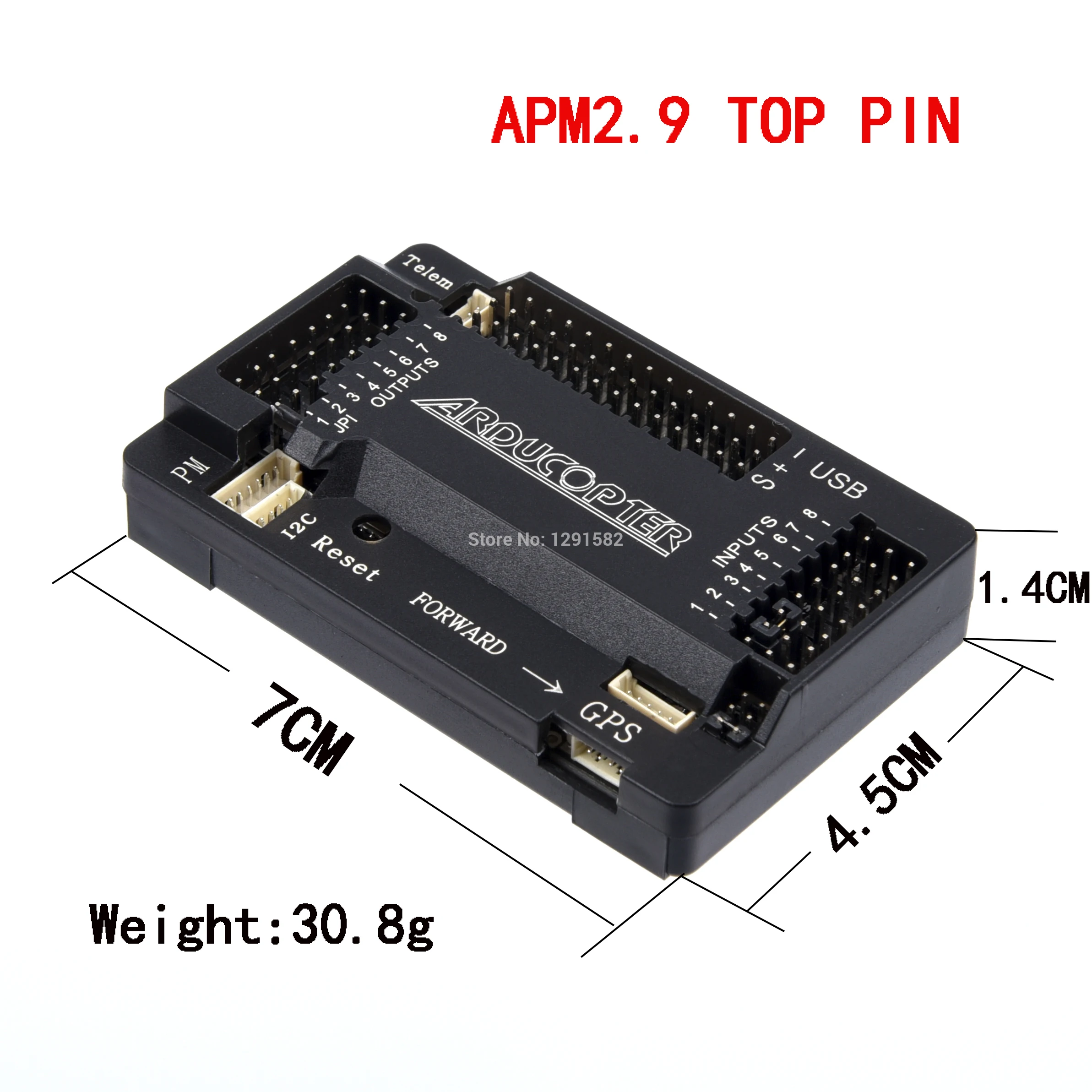 APM APM2.9 плата контроллера FIight внутренний компас поддержка PPM обновленная APM2.8 2 6 для