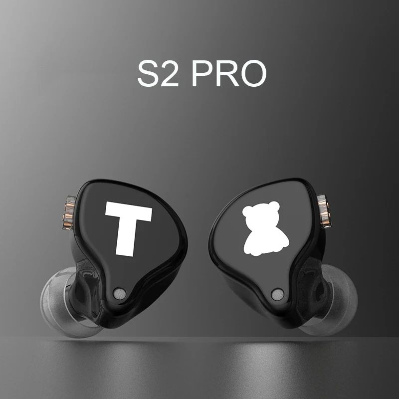 TFZ S2 PRO Наушники Экстра бас шумоподавление монитор Hifi Музыка наушники-вкладыши съемный кабель