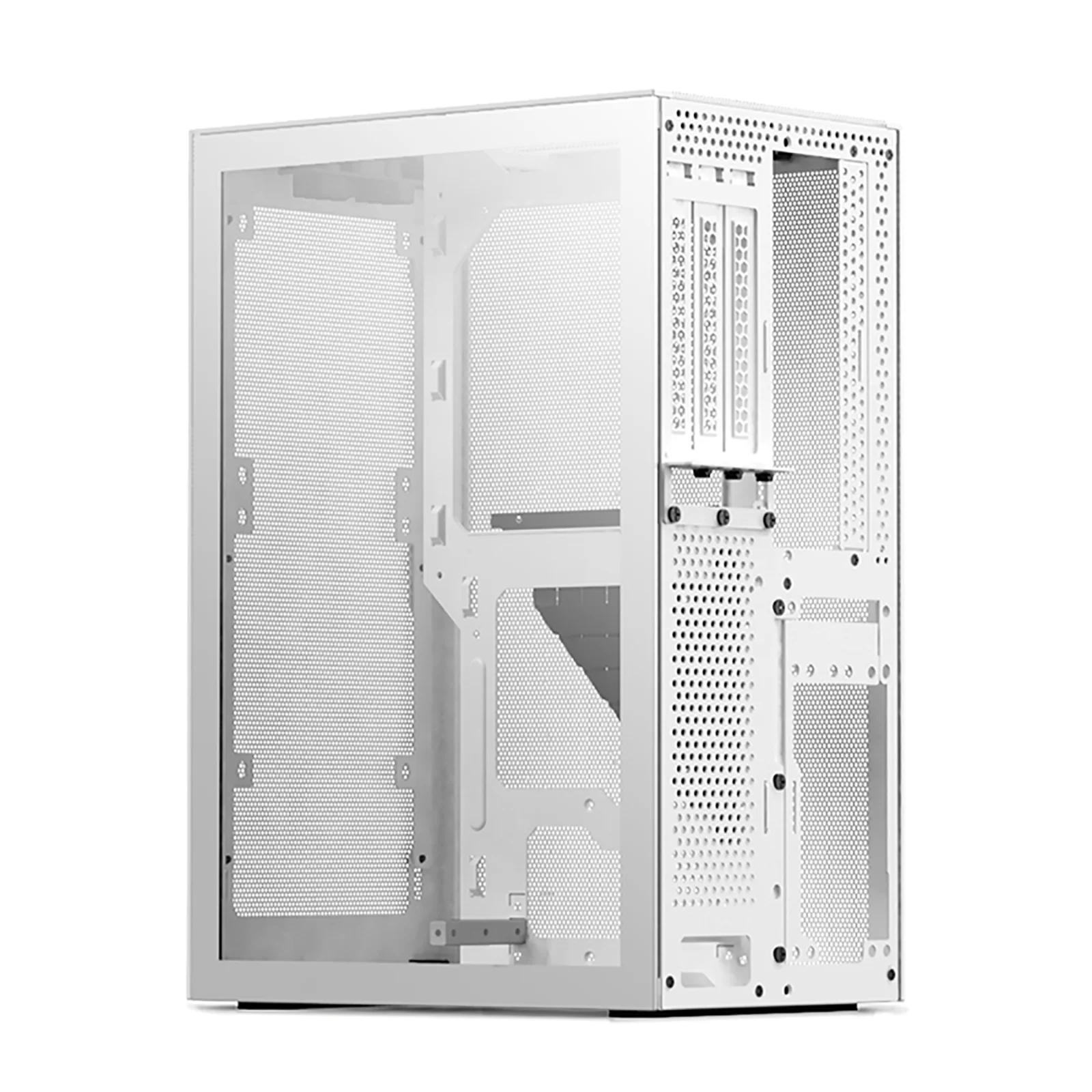 ITX Mid Tower Gaming PC Computer Case Metal Mini Mother Board Support SFX ATX Power Supply All Iron Mesh Side Plate | Электронные