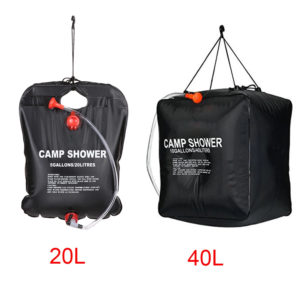 Портативная душевая Сумка для кемпинга 20 л/40 л|Уличные инструменты| |