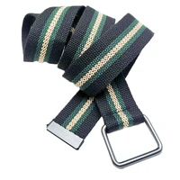 canvas belt for men buckle knitted pin woven elastic mens belts waist pants with personality striped belts designer luxury belt